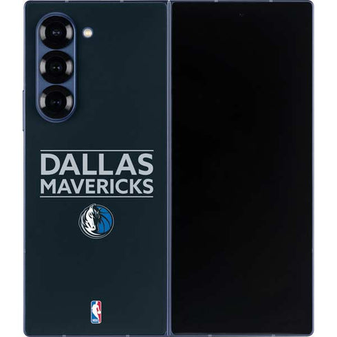 NBA Dallas Mavericks Standard - Blue Galaxy Z Fold6 Skin