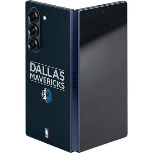 NBA Dallas Mavericks Standard - Blue Galaxy Z Fold6 Skin