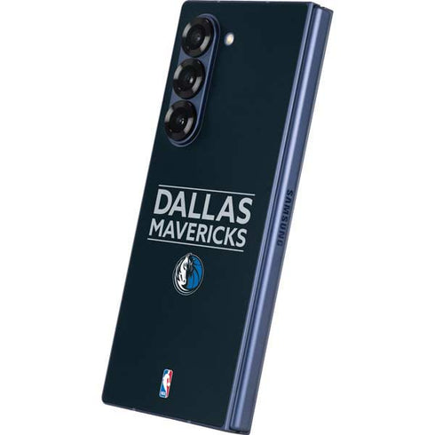 NBA Dallas Mavericks Standard - Blue Galaxy Z Fold6 Skin