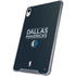 NBA Dallas Mavericks Standard - Blue iPad 11th Gen (2025) Clear Case