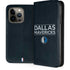 NBA Dallas Mavericks Standard - Blue iPhone 14 Pro Folio Case