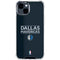 NBA Dallas Mavericks Standard - Blue iPhone 15 Clear Case