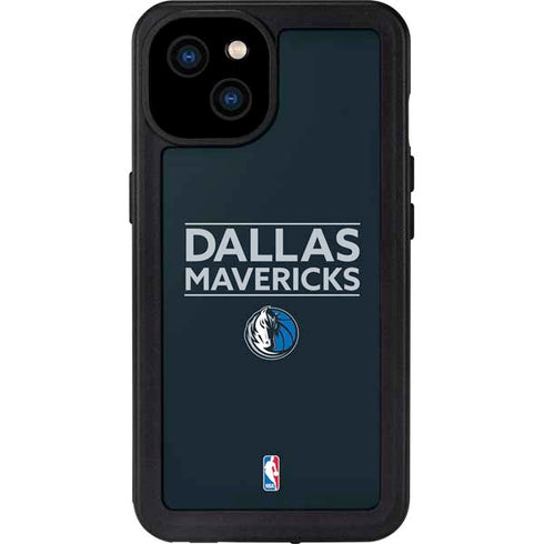NBA Dallas Mavericks Standard - Blue iPhone 15 Plus Waterproof Case