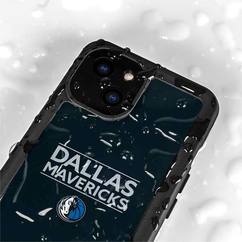 NBA Dallas Mavericks Standard - Blue iPhone 15 Plus Waterproof Case