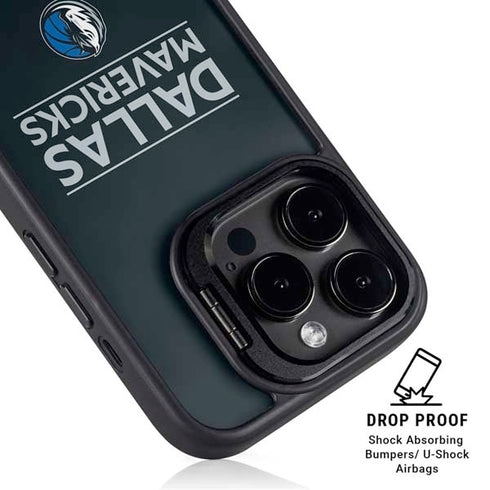 NBA Dallas Mavericks Standard - Blue iPhone 15 Pro Max Kickstand Case