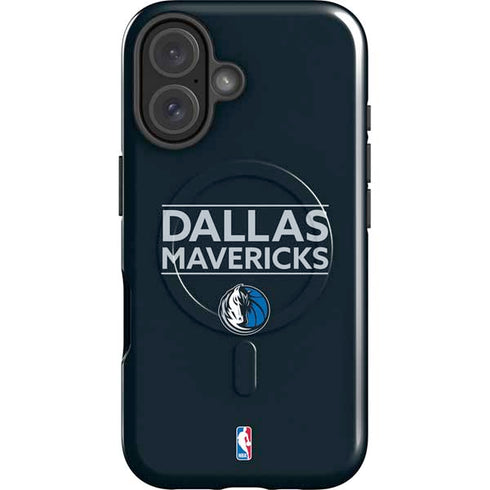 NBA Dallas Mavericks Standard - Blue iPhone 16 Magsafe Impact Case