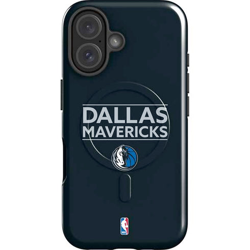 NBA Dallas Mavericks Standard - Blue iPhone 16 Plus Magsafe Impact Case