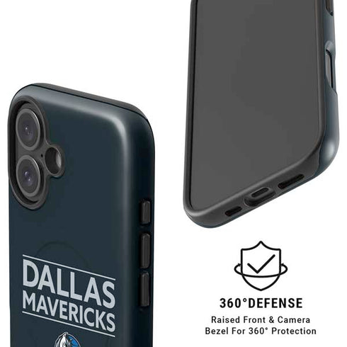 NBA Dallas Mavericks Standard - Blue iPhone 16 Plus Magsafe Impact Case