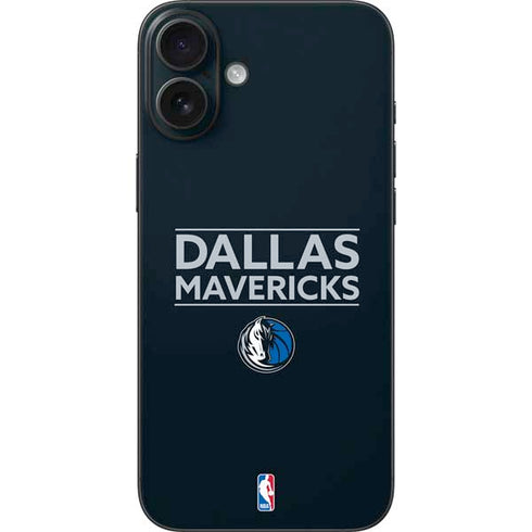 NBA Dallas Mavericks Standard - Blue iPhone 16 Plus Skin