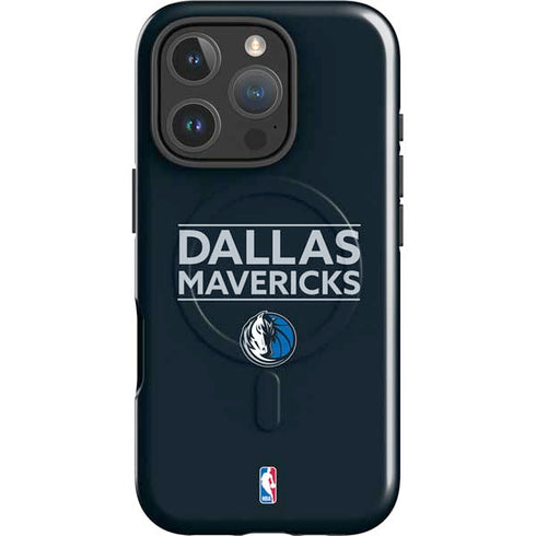 NBA Dallas Mavericks Standard - Blue iPhone 16 Pro Max Magsafe Impact Case