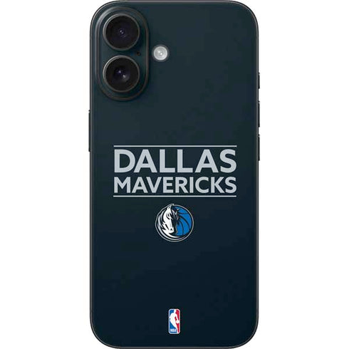 NBA Dallas Mavericks Standard - Blue iPhone 16 Skin