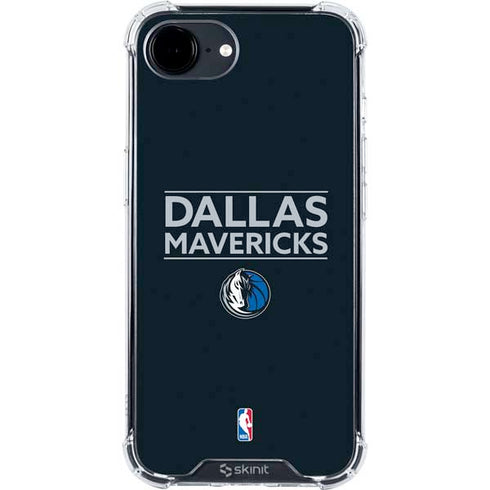 NBA Dallas Mavericks Standard - Blue iPhone 16e Clear Case