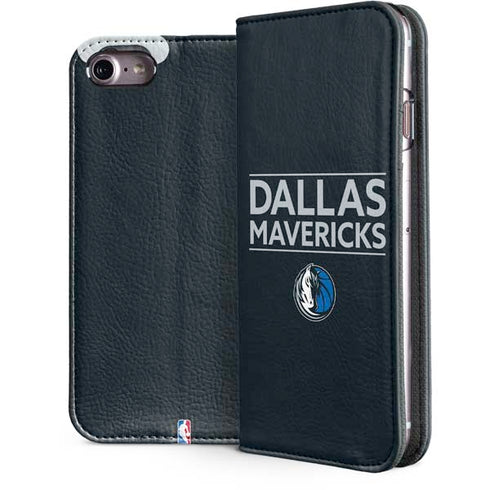 NBA Dallas Mavericks Standard - Blue iPhone 7 Folio Case