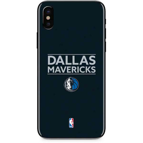 NBA Dallas Mavericks Standard - Blue iPhone XS Max Skin