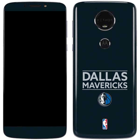 NBA Dallas Mavericks Standard - Blue Moto E5 Plus Skin