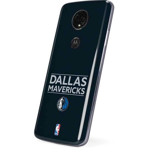 NBA Dallas Mavericks Standard - Blue Moto E5 Plus Skin
