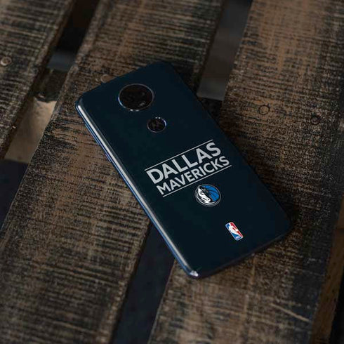 NBA Dallas Mavericks Standard - Blue Moto E5 Plus Skin