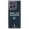 NBA Dallas Mavericks Standard - Blue Moto G 5G (2025) Clear Case