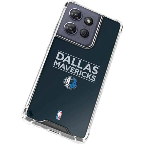 NBA Dallas Mavericks Standard - Blue Moto G 5G (2025) Clear Case