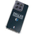 NBA Dallas Mavericks Standard - Blue Moto G 5G (2025) Clear Case