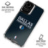 NBA Dallas Mavericks Standard - Blue Moto G Power 5G (2024) Clear Case