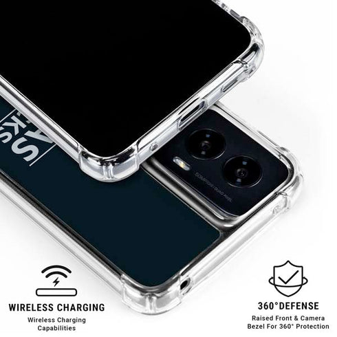 NBA Dallas Mavericks Standard - Blue Moto G Power 5G (2024) Clear Case