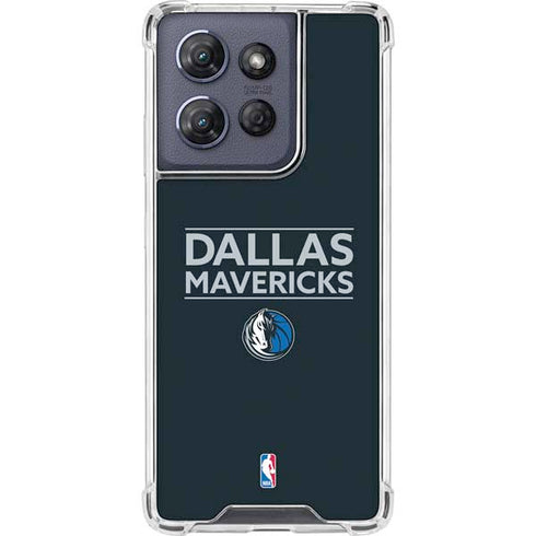 NBA Dallas Mavericks Standard - Blue Moto G Power 5G (2025) Clear Case