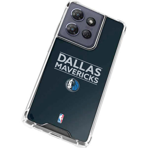 NBA Dallas Mavericks Standard - Blue Moto G Power 5G (2025) Clear Case