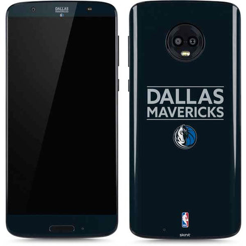NBA Dallas Mavericks Standard - Blue Moto G6 Skin