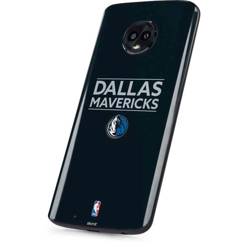 NBA Dallas Mavericks Standard - Blue Moto G6 Skin