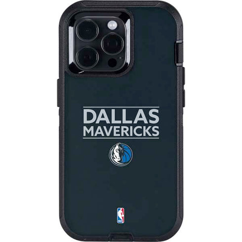 NBA Dallas Mavericks Standard - Blue Otterbox Defender iPhone Skin