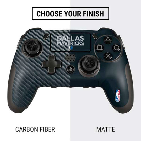 NBA Dallas Mavericks Standard - Blue PlayStation Scuf Vantage 2 Controller Skin