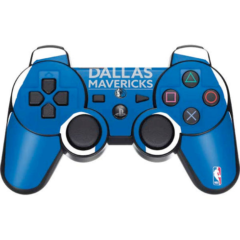 NBA Dallas Mavericks Standard - Light Blue PS3 Dual Shock wireless controller Skin