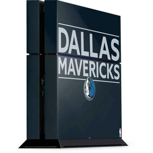 NBA Dallas Mavericks Standard - Blue PS4 Console Skin