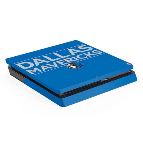 NBA Dallas Mavericks Standard - Light Blue PlayStation PS4 Skins