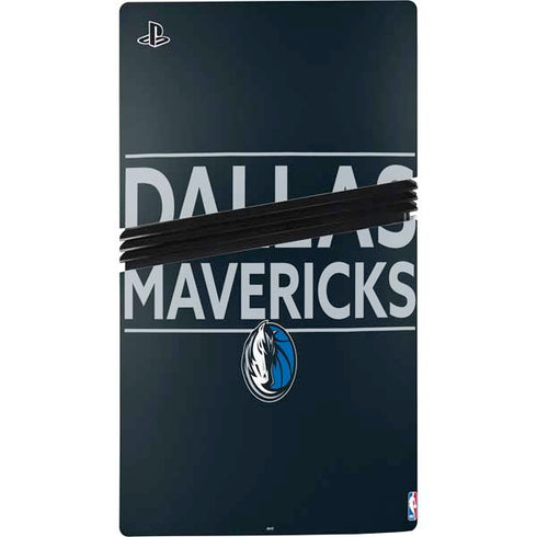 NBA Dallas Mavericks Standard - Blue PS5 Pro Bundle Skin