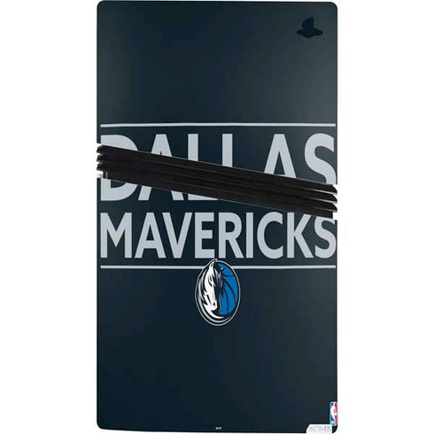 NBA Dallas Mavericks Standard - Blue PS5 Pro Bundle Skin