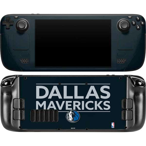 NBA Dallas Mavericks Standard - Blue Steam Deck Handheld Gaming Computer OLED Skin