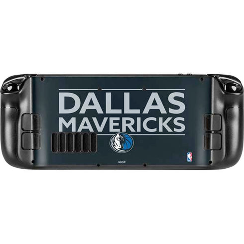 NBA Dallas Mavericks Standard - Blue Steam Deck Handheld Gaming Computer Skin