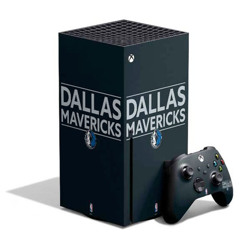 NBA Dallas Mavericks Standard - Blue Xbox Series X Bundle Skin