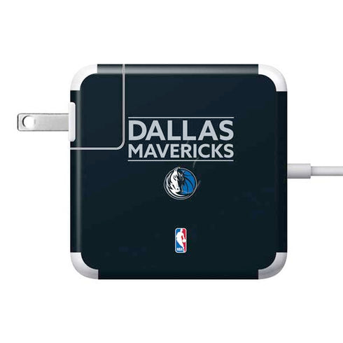 NBA Dallas Mavericks Standard - Blue 85W Power Adapter (15 and 17 inch MacBook Pro Charger) Skin