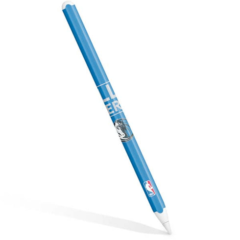 NBA Dallas Mavericks Standard - Light Blue Apple Pencil (2nd Gen 2019) Skin