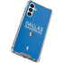 NBA Dallas Mavericks Standard - Light Blue Galaxy A16 5G Clear Case