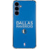 NBA Dallas Mavericks Standard - Light Blue Galaxy A55 5G Clear Case