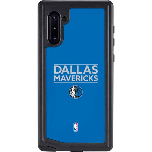NBA Dallas Mavericks Standard - Light Blue Galaxy Cases