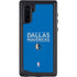 NBA Dallas Mavericks Standard - Light Blue Galaxy Cases
