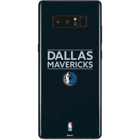 NBA Dallas Mavericks Standard - Blue Galaxy Note 8 Skin