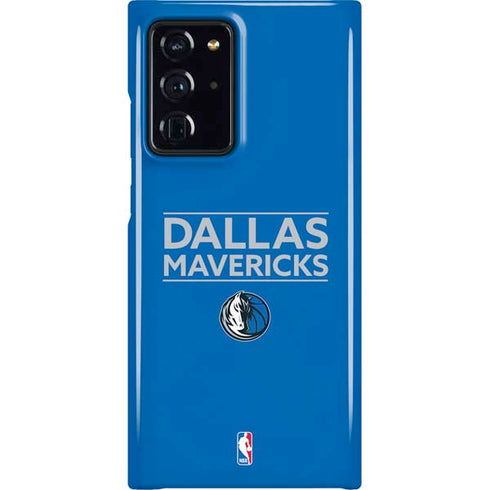 NBA Dallas Mavericks Standard - Light Blue Galaxy Cases