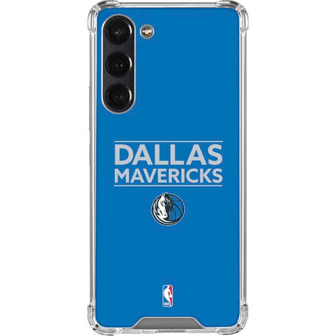 NBA Dallas Mavericks Standard - Light Blue Galaxy S24 FE Clear Case