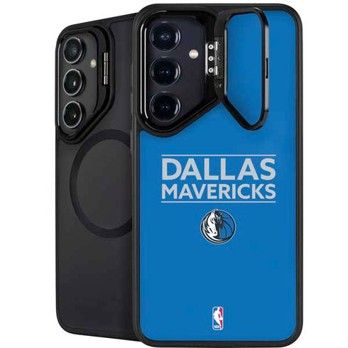 NBA Dallas Mavericks Standard - Light Blue Galaxy S25 Kickstand Case